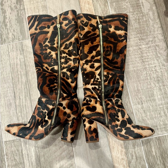Louise et Cie Ponyhair Animal Print Boots Size 7.5 - Picture 4 of 7